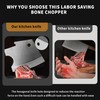 Kitory Meat Cleaver, Heavy Duty Bone Chopper Cleaver Knife, Full