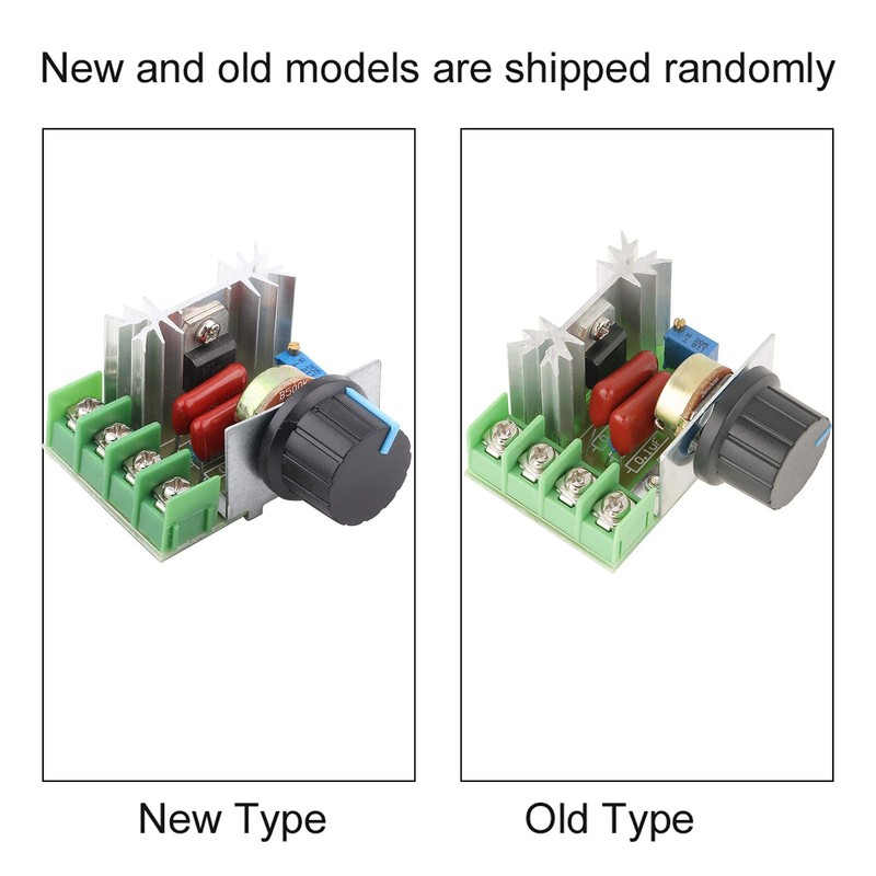 AC Motor Speed Controller 50-220 V 2000 Watt 25A Voltage