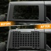 Rear Window Storage Molle Panel Flank Kit Rear Window Protective