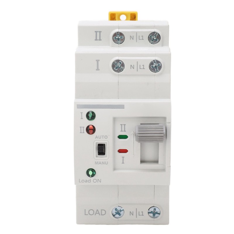 Dual Power Automatic Transfer Switch 2P 10A Millisecond Switching Generator