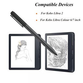 Stylus 2 for Kobo Stylus 2 Compatible with Kobo Libra,Stylus Pen for Kobo Libra 2 Stylus/Libra Colour 6/7 inch Pen for Kobo Sage eReaders,Kobo Libra Colour & Elipsa 2E,with 4096 Pressure Sensitivity