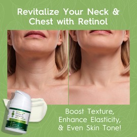 Tree to Tub Neck Firming Cream - Advanced Firming Neck Cream w/Hyaluronic Acid Retinol, Neck and Chest Firming Cream for Women Men, Moisturize & Elasticity Boost, Reduces The Appearance of Wrinkles