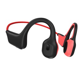 Bone Conduction Headphones, Wireless Bluetooth Open-Ear Headphones QQ Hong, 10Hr Playtime, IPX5 Waterproof Sport Earphones Headset for Running,Cycling, Pink