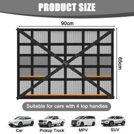 Luggage net car, car roof luggage net blanket, caravan car roof