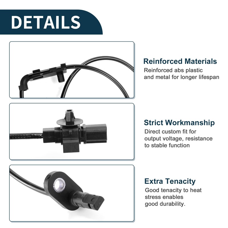 TUCKBOLD ABS Wheel Speed Sensor Front Left ABS Sensor Anti-lock