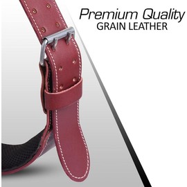 FUERI Premium Grain Leather Tool Work Belt – Foam Padded Thick Belt for Carpenters & Framers | Add to Cart Buy Now: Work Belt + Durable, Comfortable, Strong Support