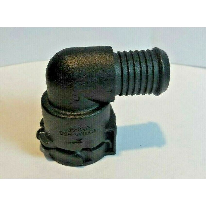 NORMA RSS Nw8 PA66-GF30 90 Degree Connector Quick Connect