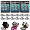 OXSITO 12 Pack Pro 4 Head Replacement Blades for Pitbulls
