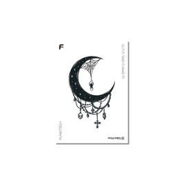 Witchs Moon Tattoo Sticker / Witchs Moon 타투스티커