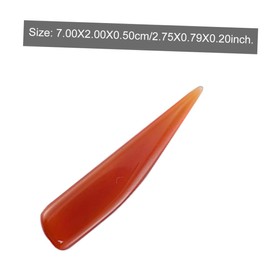 VILLFUL 3pcs Agate Jewelry Polishing Tool Set Gold Silver Ring Burnisher Durable Agate Polisher for Bracelet Jewelry Care