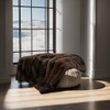 inchgrass Fox Faux Fur Blanket Luxury Fur Throw Blanket Sofa