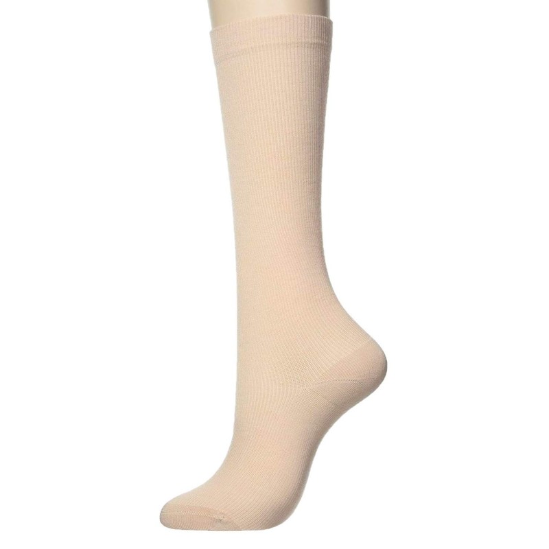 Okamoto 632-990 Women's Socks Supplement, Stimulating Circulation, beige