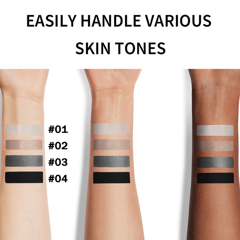 Eyeliner Waterproof, Matte Eye Pen, Black, Quick Drying Cream Eyeliner,