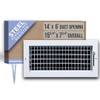 Fits 14x6 Duct Opening Steel Adjustable Air Supply Grille by