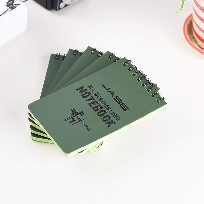 GUMEI Tactical Notebook All-Weather Waterproof Writing Paper Notebook Military Outdoor