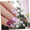 Healeved Star-Shaped Nail Art Sequins Mixed Glitter for Manicure Decorations