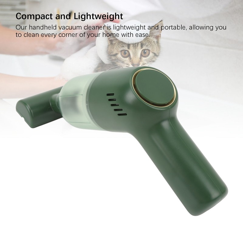 Pet Hair Handheld Vacuum Cordless Rechargeable Compact Cat Dog Hair