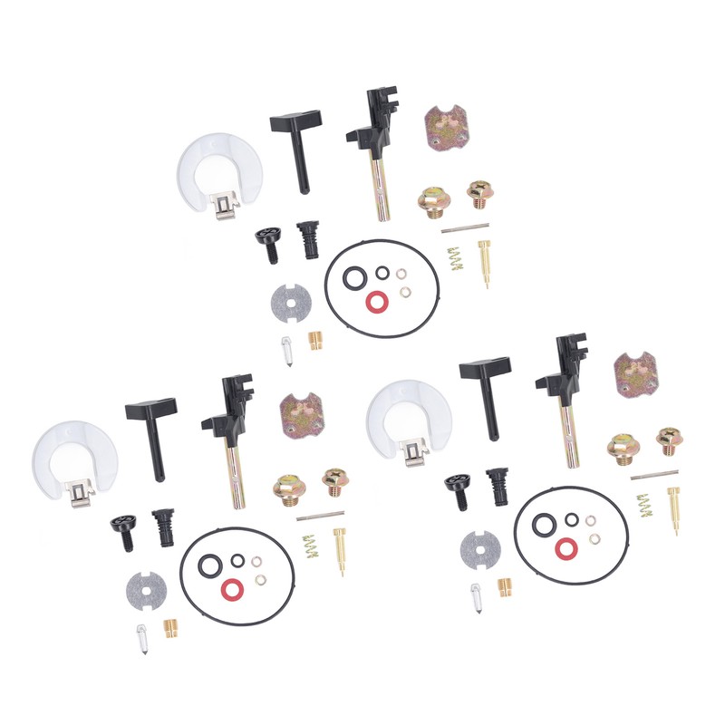 3 Set Carburetor Rebuild Kit Plastic Iron Carburetor Repair Kit
