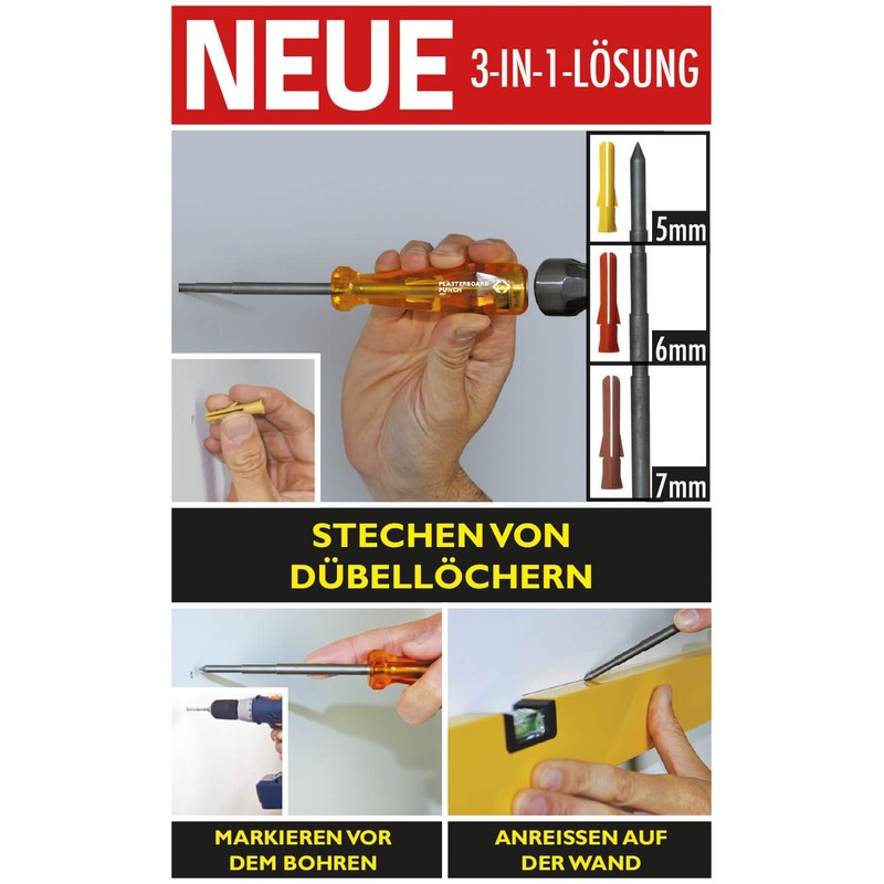 CK Tools PLASTERBOARD Punch