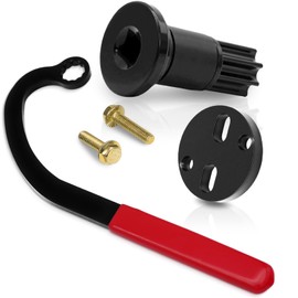 telfair 13mm Injection Pump Gear Puller + Idle Lock Nut Wrench + Engine Barring Tool Kit – Compatible with 1989-2002 Do-d-ge Ram VE P7100 VP44 Cummins B/C Series Diesel Engines