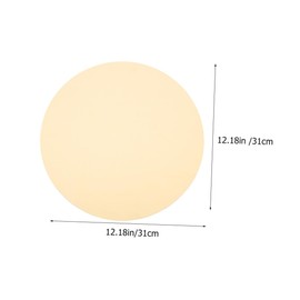 Gadpiparty 2 Sheets Clay Sculpture Mat Durable Pottery Throwing Mat for DIY Crafts for Polishing and Refining Surfaces Lightweight Compact Design for Easy Storage