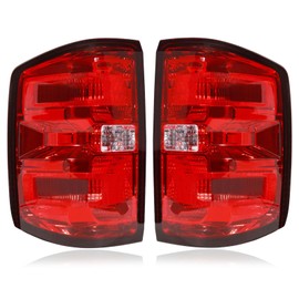 CONLLCON Tail Lights Assembly Compatible with 2014-2019 Chevy Silverado 1500 2500HD 3500HD, Rear Light Taillights Replacement # GM2800293 23295938 GM2801293 23295939