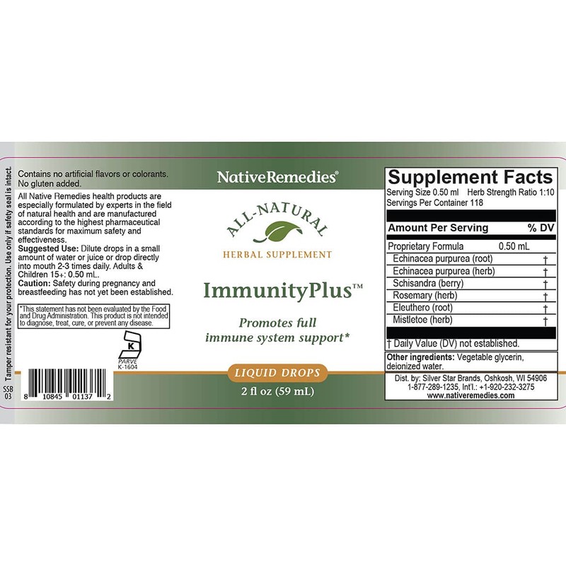 NativeRemedies ImmunityPlus 2 Pack