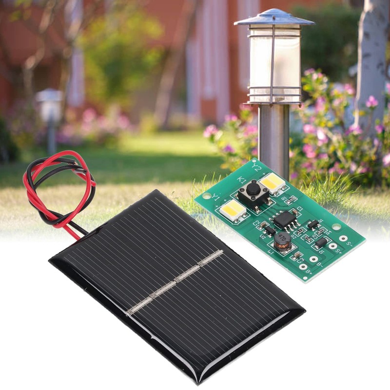 Solar Light Control Panel, 1.2V 2 Set Solar Light Controller