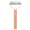 Pet Dematting Comb Double Sided Shedding Brush Stainless Steel Pet