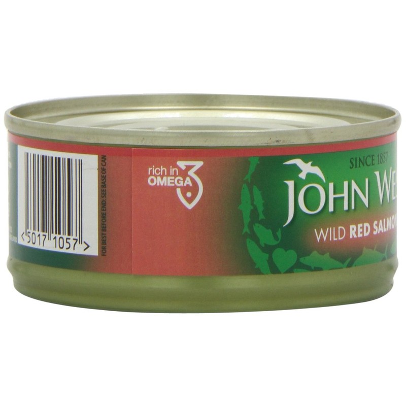 John West Red Salmon 105 g (Pack of 4)