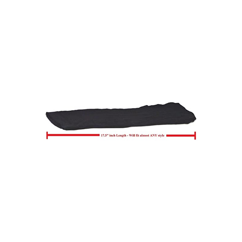 Titan Classic Gorra Kufi de tamaño jumbo para rastas (17.5