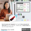 TMS A3 Weekly Planner Whiteboard | Magnetic Calendar for Fridge