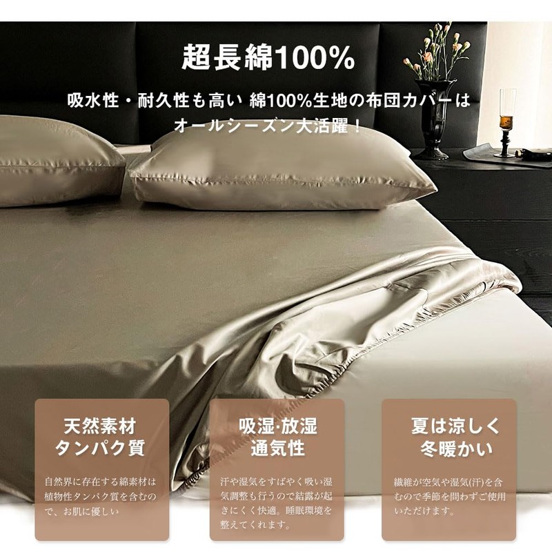 Fitted Sheet Double 100% Cotton Sateen Weave 100 Thread Count
