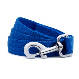 Dog Leash Strong Traditional Style and Durable Nylon Leashes for Walking and Training, Heavy Duty with Easy-to-use Collar Hook Colour Black, Red, Blue (Blue, 6ft)