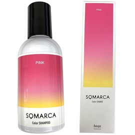 Hoyu Somaru-ka Color Shampoo 150ml + Color Charge (Color Treatment) Pink 130g 2-piece Assorted