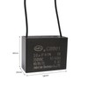 CBB61 10uf 2-Wire 350V AC Ceiling Fan Capacitor - 50/60