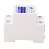 LCD Digital Energy Meter Single Phase 2P Electricity Usage Monitor