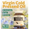 Black Seed Oil - 180 Softgel Capsules (Non-GMO & Vegan)