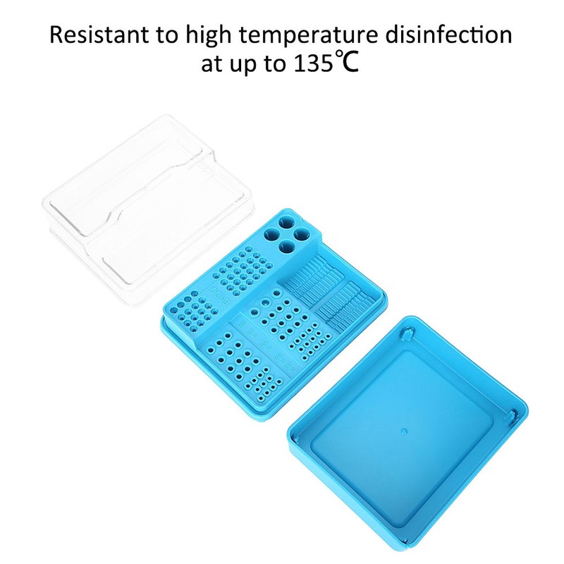 Oral Dental Disinfection Box Autoclavable Endodontic Drill Organizer Root Canal