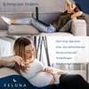 Ergonomic Wedge Pillow for Sleeping, Inflatable Orthopedic Leg Raiser to