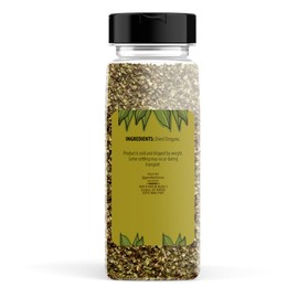Unpretentious Oregano Flakes, 3.5 oz, Rich Flavor, Versatile Herb, Convenient Container