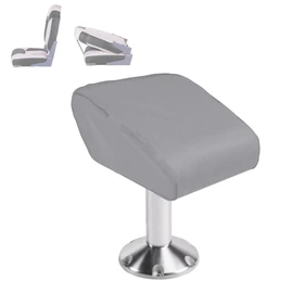 Boat Folding Seat Cover - Waterproof Marine Folding Seat Protector, Heavy Duty 420D Canvas Material, Weather Resistant