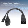 C20 to C7 C19 Y Splitter Power Plug Cord Single