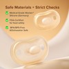 Thyseed Newborn Pacifiers 0-3 3-6 0-6 Months Ultra Light Silicone