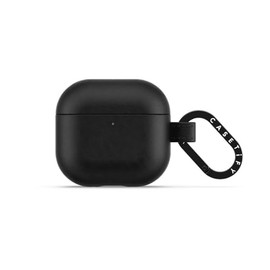 CASETiFY BioVeg AirPods (4th Gen) Case with Ring - Black