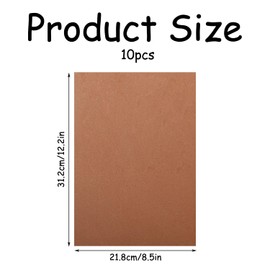 Rumyve 10 Sheets Foam Craft Board,Eva Colorful Foam Paper Set,Sponge Card Paper for Kids Children DIY Crafts Projects Scrapbooking Handcraft Gifts Making Party Decoration