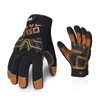Vgo... Work Gloves Men Touchscreen Anti Impact,Utility Gloves in Goat