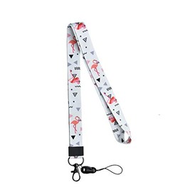Neck strap, lanyard for keys, key ring, phone, ID holder, perfect for adults, students, children and friends.