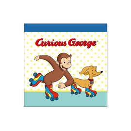 Toshin Pack Curious George Square Memory Book (FRIENDS) CG-MP054 White