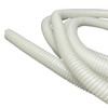 White Pipe Cable Part Plastic Flexible Cable Tidy Solution Tube